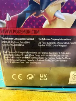 BRAND NEW-Pokemon TCG Fall 2025 Collector Chest Lunchbox- NEW SEALED - Image 4