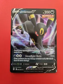 Umbreon V 094/203 Evolving Skies Full Art Ultra Rare Pokemon TCG NM - Image 1