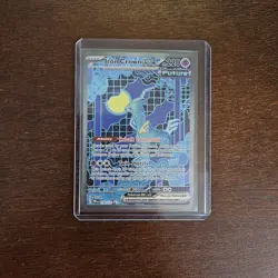Pokemon Prismatic Evolutions Sir Holo Iron Crown EX 158/131. Mint Condition. - Image 1