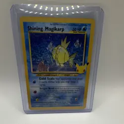 Pokemon Celebrations Classic Collection Shining Magikarp 66/64 Holo Rare 2000 - Image 1