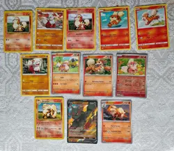 Pokemon - Growlithe & Arcanine Lot of 12 - Image 1