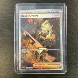 Pokemon TCG Boss's Orders Trainer Special Illustration Rare 265/193 NM - Image 1