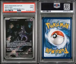 2023 Pokemon PSA 9 Mewtwo #52 Black Star Promo Scarlet & Violet 151 UPC Promo - Image 3