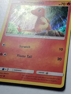 EXCLUSIVE HOLO Charmander 18/147 - VARIANT Burning Shadows Pokemon Card - Image 2