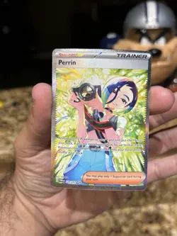 Pokemon TCG Perrin Full Art Holo Trainer Special Illustration Rare 220/167 Fresh - Image 1