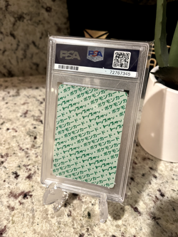 1995 Pokemon Japanese Topsun Charizard Green Back #006 PSA VG 3 Vintage Rare - Image 2