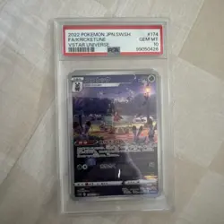 2022 Pokemon JPN.SWSH #174 FA/Kricktune VStar Universe PSA 10 - Image 1