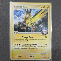 Pokemon Zapdos G SP Holo Rare Platinum 12/99 Basic 90 HP 2009 - Image 1