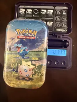 101.49g EXTRA HEAVY! -Pokemon Ascended Heroes Mini Tin PKC - Possible GOD PACK🔥 - Image 1