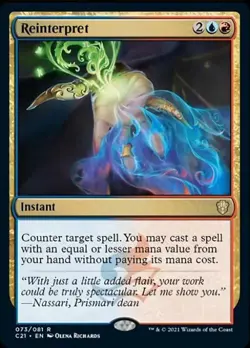 Reinterpret - Light Play MTG Commander 2021 Strixhaven - Image 1