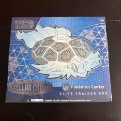 Pokemon TCG: Stellar Crown Pokemon Center Elite Trainer Box, New And Sealed - Image 1