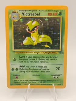 Pokemon TCG Victreebel 14/64 Jungle Holo- LP - Image 1