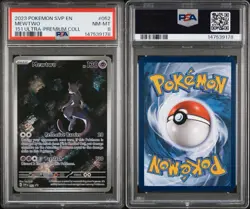 2023 Pokemon PSA 8 Mewtwo #52 Black Star Promo Scarlet & Violet 151 UPC Promo - Image 3