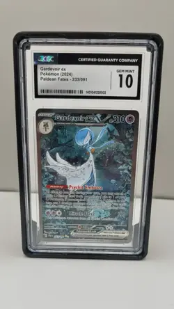 POKEMON CGC 10 2024 SV Paldean Fates Gardevoir ex 233/091 SIR *8002 - Image 1