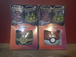 (Lot Of 2) Pokemon Paldean Fates Sam’s Club Exclusive 3 Tin Pack -Factory Sealed - Image 1