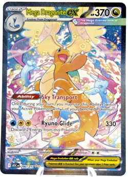 Mega Dragonite ex 290/217 SIR Pokemon Ascended Heroes – 10 Candidate - Image 1