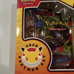 Pokemon TCG Pokemon Day 2026 Sealed Box w/ Pikachu Promo & 3 Booster Packs - Image 5