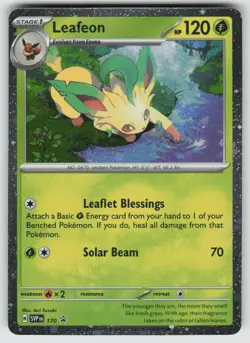 Leafeon (Cosmos Holo) 170 Holo Promo Scarlet & Violet Promo Pokemon Near Mint - Image 1