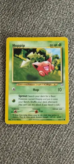 Hoppip - Pokemon TCG - MP - Common - Neo Genesis 61/111 - Image 1