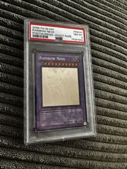Rainbow Neos Ghost Rare PTDN-EN044 Phantom Darkness 2008 PSA 8 Unlimited - Image 2