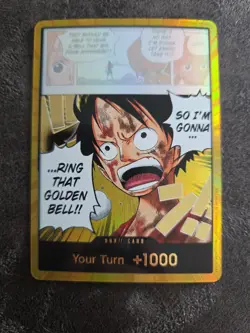 One Piece Gold DON!! OP15 Luffy Golden Bell - Adventure On Kamis Island ENGLISH - Image 1
