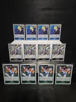 ONE PIECE OP15 EB04 RARE COMPLETE MASTER SET x4 (26 Characters) * 104 CARDS * - Image 5