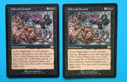 Magic the Gathering MTG Prophecy INFERNAL GENESIS X 2 LP/EX Rare 2000 NICE - Image 1