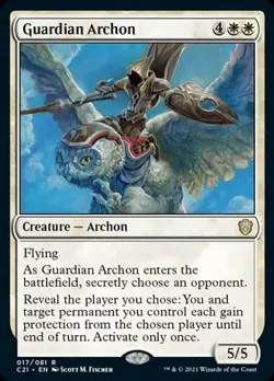Guardian Archon - Light Play MTG Commander 2021 Strixhaven - Image 1
