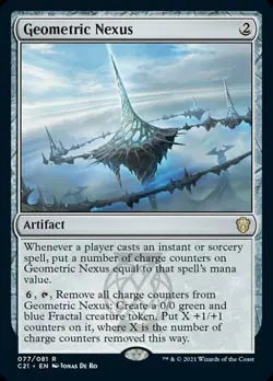 Geometric Nexus - Light Play MTG Commander 2021 Strixhaven - Image 1