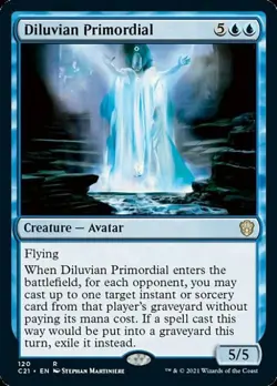 Diluvian Primordial - Light Play MTG Commander 2021 Strixhaven - Image 1