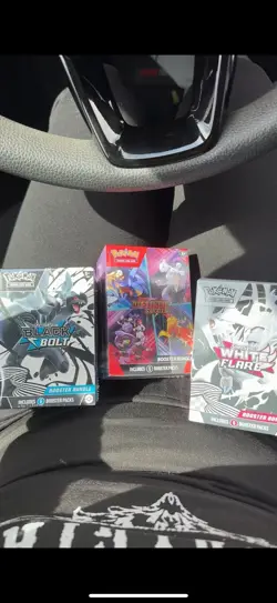 Pokemon Packs Black Bolt White Flare And Scarlet Violet Destined Rivals - Image 1