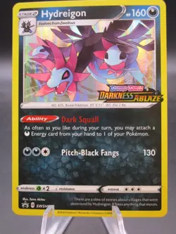 Pokemon TCG HYDREIGON SWSH037 DARKNESS ABLAZE Promo - Legendsonmain - Image 1