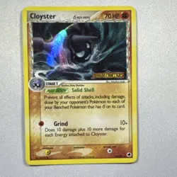 Pokemon Cloyster 14/101 Dragon Frontiers Delta Species Holo Stage 1 70 HP - Image 1