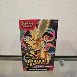 Pokemon Ascended Heroes Booster Bundle . Brand New Sealed . Fast Ship . 6 Pack - Image 1