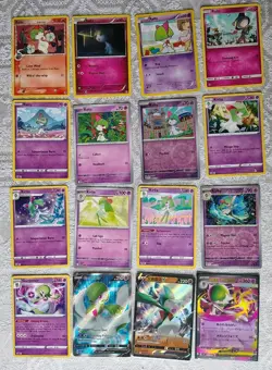 Pokemon - Ralts, Kirlia, Gardevoir & Gallade Lot of 16 - Image 1