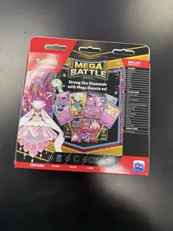 Pokemon TCG Mega Battle Deck Mega Diancie EX MELOETTA IR PROMO NEW - Image 4