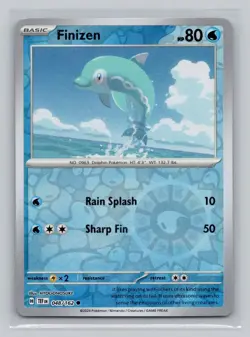 Reverse Holo Finizen #048/162 Common SV05: Temporal Forces Pokemon - Image 1