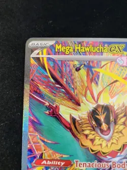 Pokemon Ascended Heroes Mega Hawlucha Ex 283/217 SIR - Image 2