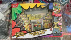 Pokemon TCG Mega Evolution Ascended Heroes Premium Poster Collection Lucario - Image 1