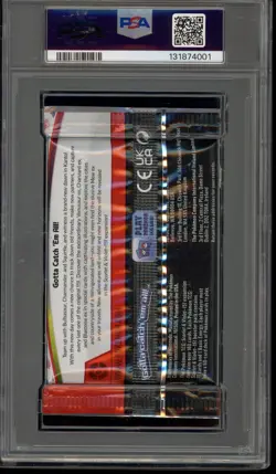 Pokemon 151 MEW EN Sealed Booster Pack PSA 9 Mint - Image 2