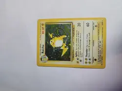Pokemon Base Set Unlimited Raichu 14/102 Holo Rare - Image 2
