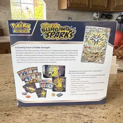 Pokemon Scarlet & Violet Surging Sparks Elite Trainer Box English TCG - Image 2