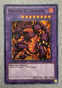 Meteor B. Dragon PRC1-EN004 Super Rare 1st Edition LP - Image 1