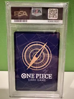 Shanks OP01-120 Romance Dawn (Japanese) One Piece Memorial PSA 10 - Image 2