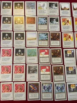 Lot of 228 Magic the Gathering Revised 3rd Edition Cards Very Nice Condition - Image 1