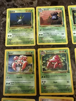 Pokemon Vintage 21 Card Lot - 1999 Jungle Unlimited English Pikachu & others - Image 2