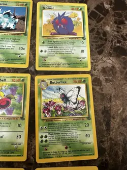 Pokemon Vintage 21 Card Lot - 1999 Jungle Unlimited English Pikachu & others - Image 4