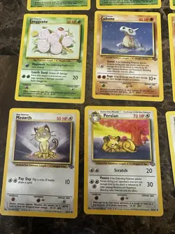 Pokemon Vintage 21 Card Lot - 1999 Jungle Unlimited English Pikachu & others - Image 5