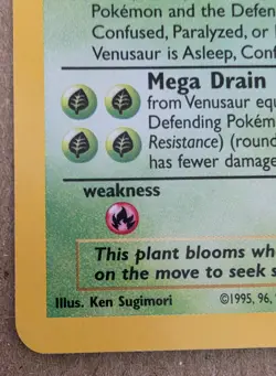 Pokemon Card Venusaur Holo (Black Star Promo Set) #13 - Image 5