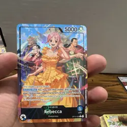 One Piece CCG Rebecca Leader OP15-039 Holo Card - Bandai - 5000 Power - Image 5